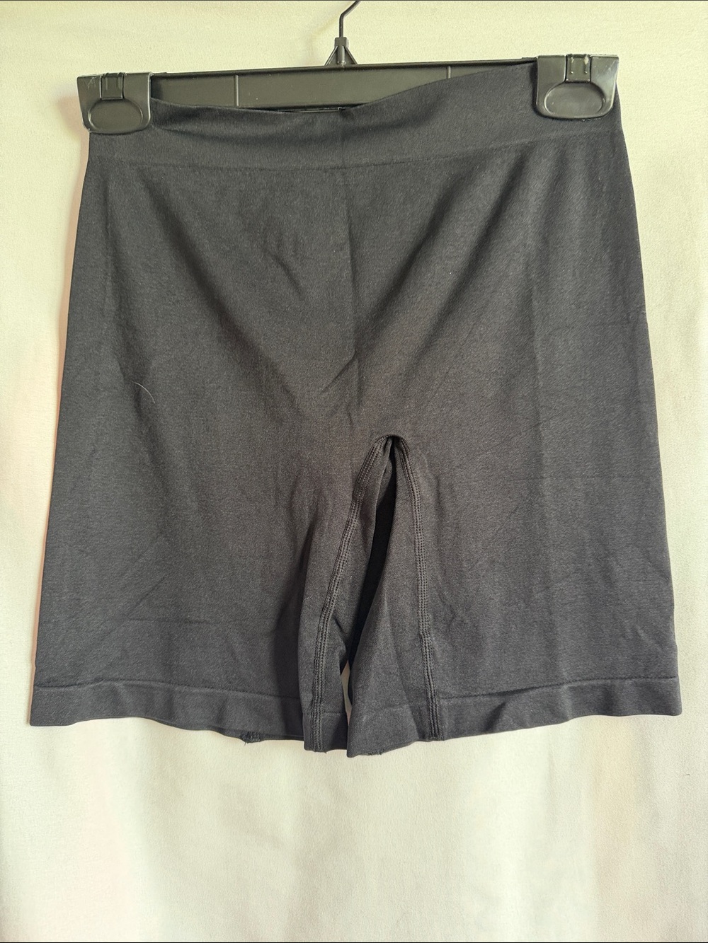 Women's Black Mid-Rise Bike Shorts - Classic Stretch